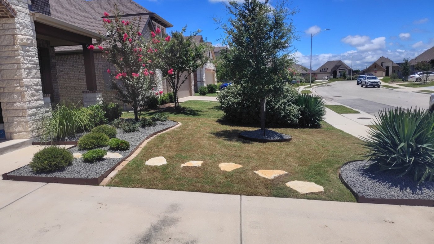 Professional lawn mowing service