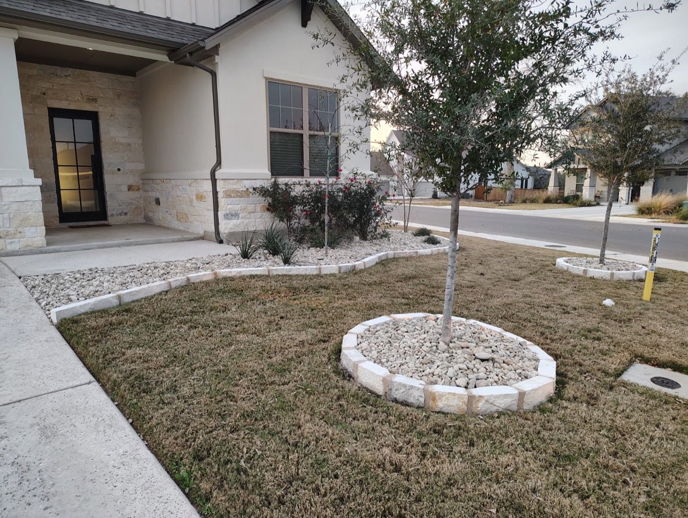 Backyard lawn cleanup and maintenance Austin TX
