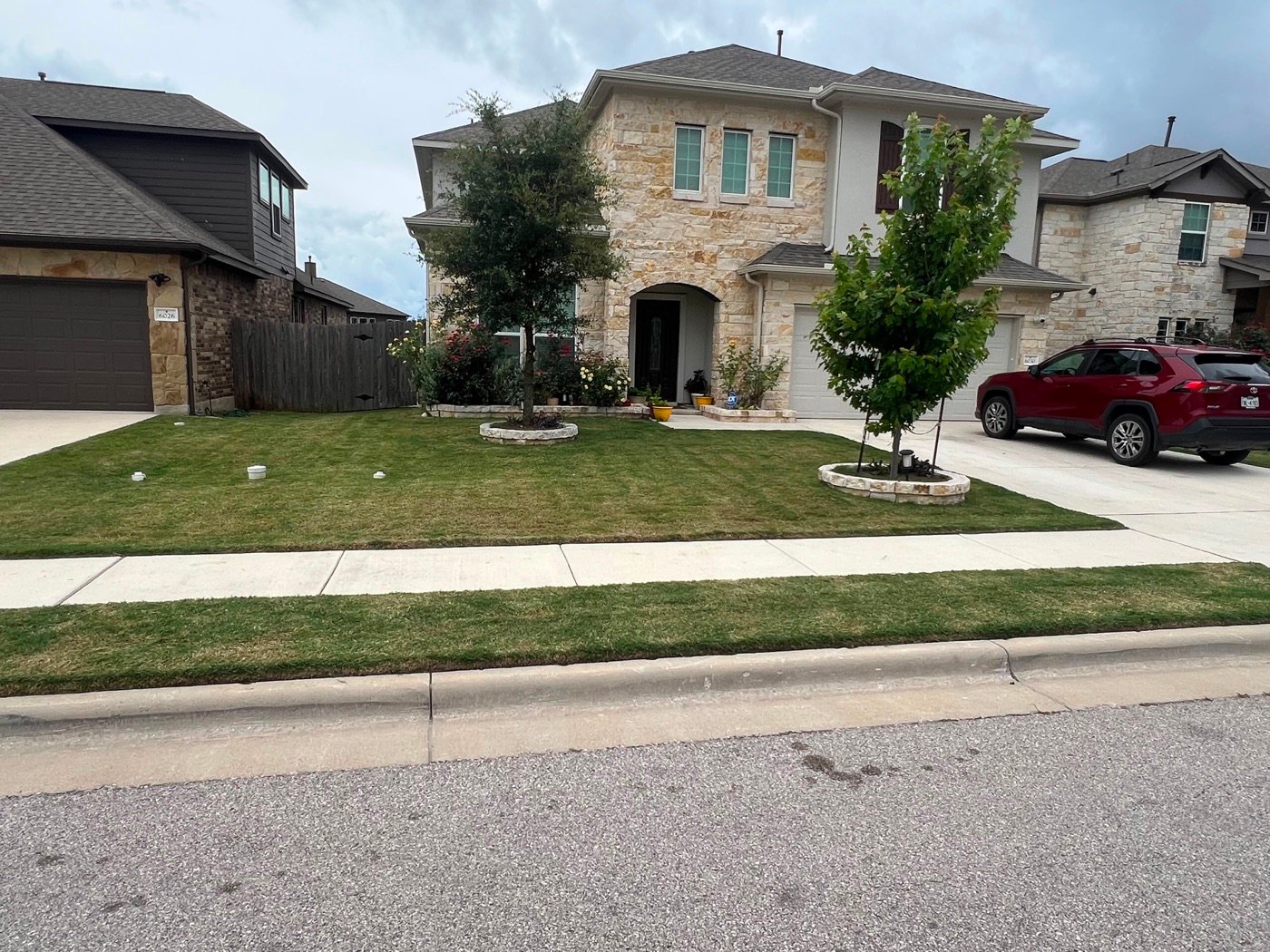 Professional lawn care result Austin TX
